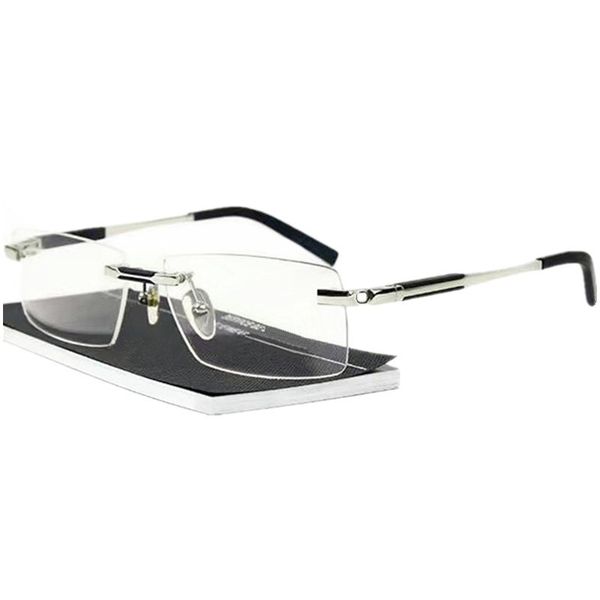 lux fashion men business rectangular rimless glasses 52-18-140 lightweight titanium plank processing concise frame for optical prescription, Black
lux fashion men business rectangular rimless glasses 52-18-140 lightweight titanium plank processing concise frame for optical prescription, Black