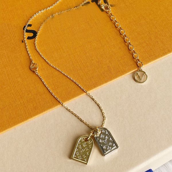 designer pendant necklace sterling silver and gold necklace lu xury pendant classic style women jewel valentine's day gift
designer pendant necklace sterling silver and gold necklace lu xury pendant classic style women jewel valentine's day gift