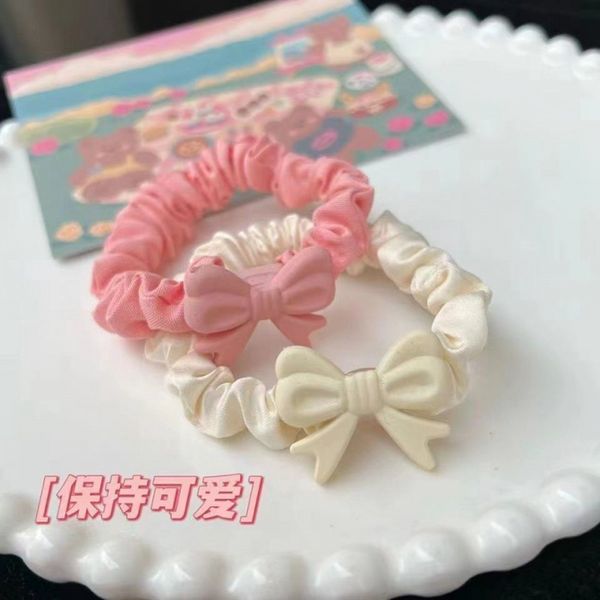 sweet cream bow hair rope fashion hairband for women elastic headband ponytail holder scrunchies hair accessories 2502, Slivery;white
sweet cream bow hair rope fashion hairband for women elastic headband ponytail holder scrunchies hair accessories 2502, Slivery;white