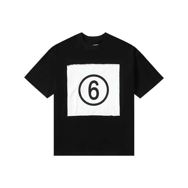 of correct designer mm6 t version shirt margielas magilla series with overlapping letters embroidered on the chest simple short sleeved bpse, White;black
of correct designer mm6 t version shirt margielas magilla series with overlapping letters embroidered on the chest simple short sleeved bpse, White;black