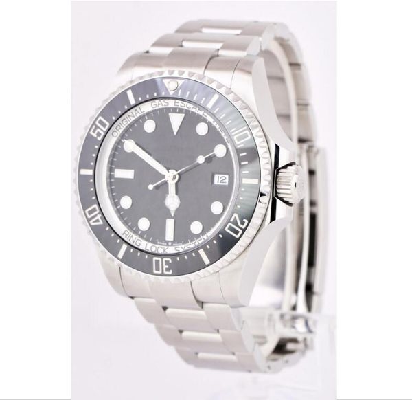 luxury 44mm ceramic bezel stainless steel d- black seadweller limited 116660 automatic mechanical mens watch watches, Slivery;brown
luxury 44mm ceramic bezel stainless steel d- black seadweller limited 116660 automatic mechanical mens watch watches, Slivery;brown