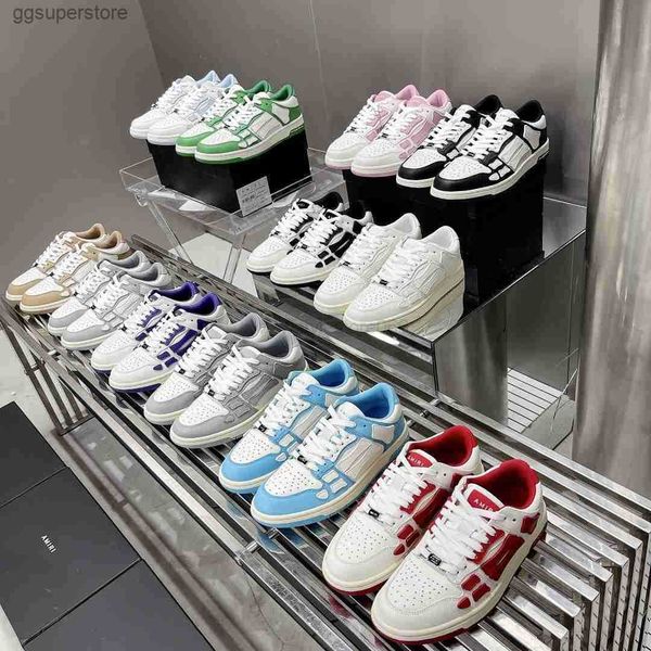 casual shoes designer skel low bones leather sneakers shoes skeleton blue red white black green grey brown men women outdoor sports trainers
casual shoes designer skel low bones leather sneakers shoes skeleton blue red white black green grey brown men women outdoor sports trainers