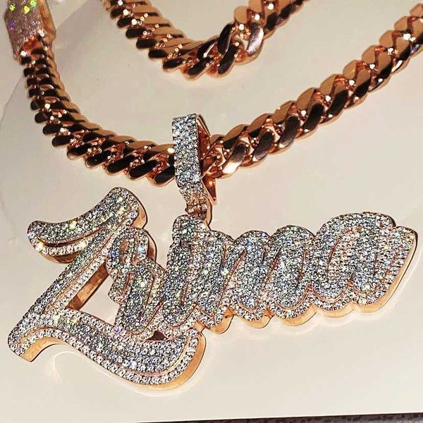 luxury iced out custom name pendant chain with diamond pendant hiphop moissanite custom pendant, Silver
luxury iced out custom name pendant chain with diamond pendant hiphop moissanite custom pendant, Silver