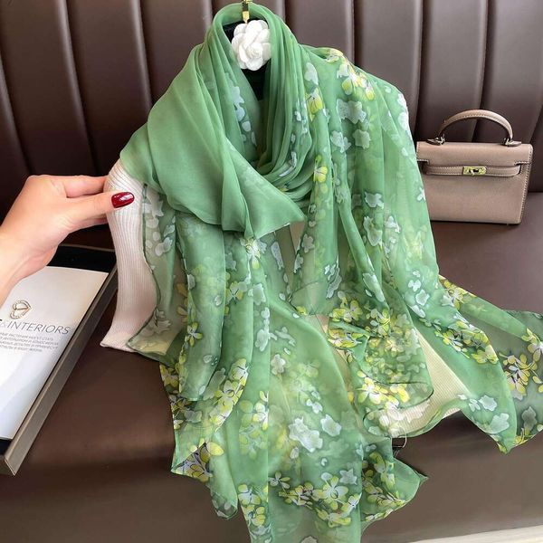 soft silk scarf for women spring and autumn summer all match long large shawl thin, Blue;gray
soft silk scarf for women spring and autumn summer all match long large shawl thin, Blue;gray
