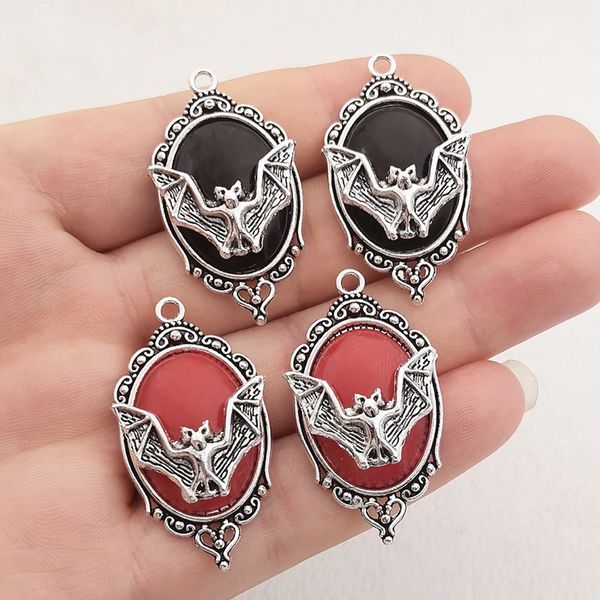 charms 4pcs gothic bat silver plated framed bat cameo charms halloween witch pendant fit jewelry making diy jewelry findings 230826, Bronze;silver
charms 4pcs gothic bat silver plated framed bat cameo charms halloween witch pendant fit jewelry making diy jewelry findings 230826, Bronze;silver