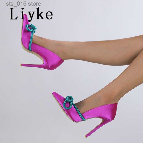 dress shoes liyke elegant party wedding banquet shoes green silk butterfly-knot high heels ladies pointed toe stiletto women pumps t230828, Black
dress shoes liyke elegant party wedding banquet shoes green silk butterfly-knot high heels ladies pointed toe stiletto women pumps t230828, Black