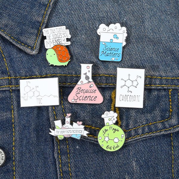 science lab brooch cute anime movies games hard enamel pins collect cartoon brooch backpack hat bag collar lapel badges, Blue
science lab brooch cute anime movies games hard enamel pins collect cartoon brooch backpack hat bag collar lapel badges, Blue