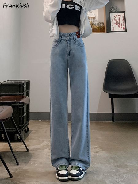 women's jeans high waist jean fulllength straight loose autumn streetwear solid elegant leisure fashion european style daily pocket 230, Blue
women's jeans high waist jean fulllength straight loose autumn streetwear solid elegant leisure fashion european style daily pocket 230, Blue