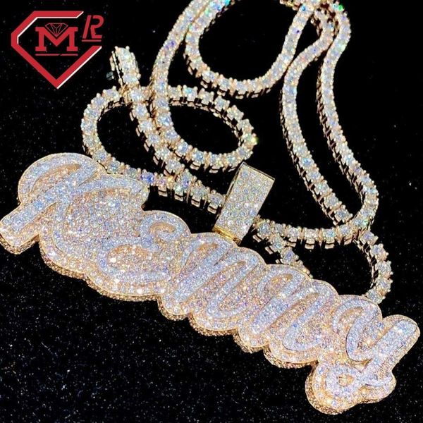 custom letter pendant necklace vvs diamond moissanite custom letter pendant with iced out chain, Silver
custom letter pendant necklace vvs diamond moissanite custom letter pendant with iced out chain, Silver