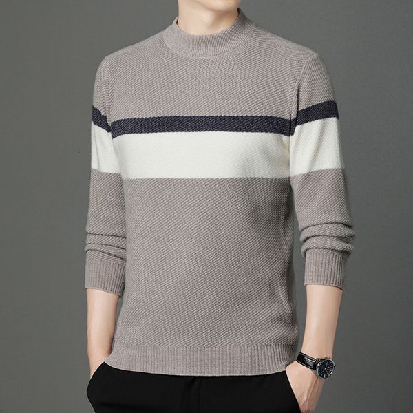 mens sweaters tfetters brand pullovers men fashion casual mock neck sweater for autumn and wintercontrast color 230828, White;black
mens sweaters tfetters brand pullovers men fashion casual mock neck sweater for autumn and wintercontrast color 230828, White;black