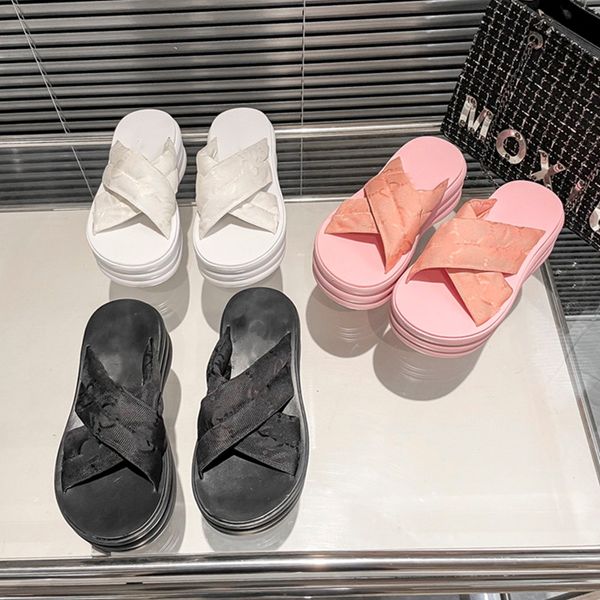 2023 new slippers designer womens matsuke sandals thick sole elevated cross sandals 35-40, Black
2023 new slippers designer womens matsuke sandals thick sole elevated cross sandals 35-40, Black