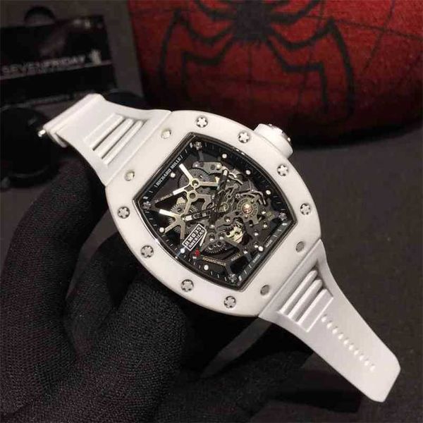 luxury wristwatch richrd milles mechanical watch mechanics wristwatch business leisure rm035 fully automatic r tape men's 9x9g, Slivery;black
luxury wristwatch richrd milles mechanical watch mechanics wristwatch business leisure rm035 fully automatic r tape men's 9x9g, Slivery;black