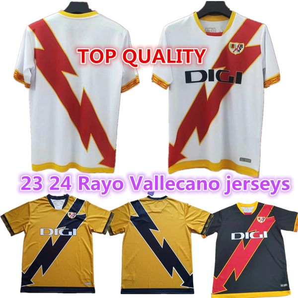 23 24 rayo vallecano falcao r.d.t soccer jerseys palazon garcia sanchez martin trejo ciss montiel lejeune 2023 2024 home away men football s, Black;yellow
23 24 rayo vallecano falcao r.d.t soccer jerseys palazon garcia sanchez martin trejo ciss montiel lejeune 2023 2024 home away men football s, Black;yellow