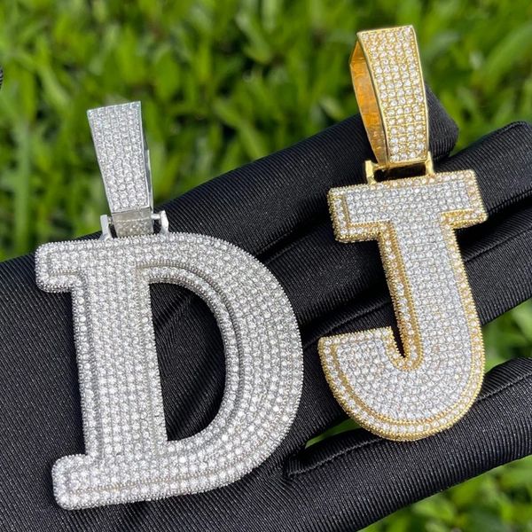 a-z 925 sterling silver fully iced out flashing moissanite letter pendant with 3mm 24inch steel rope chain jewelry for men women nice gift
a-z 925 sterling silver fully iced out flashing moissanite letter pendant with 3mm 24inch steel rope chain jewelry for men women nice gift