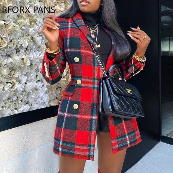 womens wool blends women chic elegant plaid pattern colorblock buttoned longline blazer coat 230828, Black
womens wool blends women chic elegant plaid pattern colorblock buttoned longline blazer coat 230828, Black