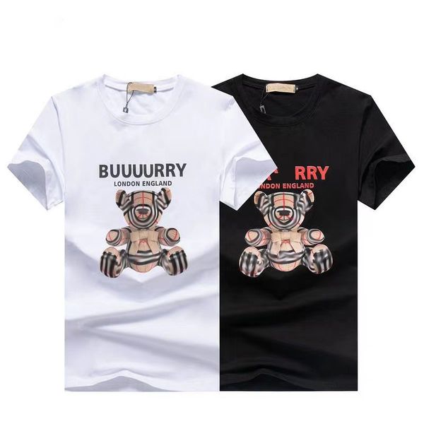paris designer men's t-shirt new 100% cotton cartoon bear short sleeve shirt men's casual loose summer print classic loose 2023m-3, White;black
paris designer men's t-shirt new 100% cotton cartoon bear short sleeve shirt men's casual loose summer print classic loose 2023m-3, White;black