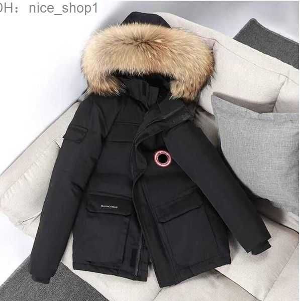 men's down parkas jackets winter work clothes outdoor thickened fashion warm keeping couple live broadcast canadian goose 3 mruq, Black
men's down parkas jackets winter work clothes outdoor thickened fashion warm keeping couple live broadcast canadian goose 3 mruq, Black