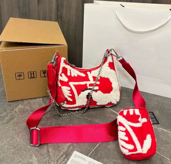 lamb fur bag designer crossbody bag combination bag women's underarm handbag zipper mini coin wallet three piece set luxury crossbody b
lamb fur bag designer crossbody bag combination bag women's underarm handbag zipper mini coin wallet three piece set luxury crossbody b