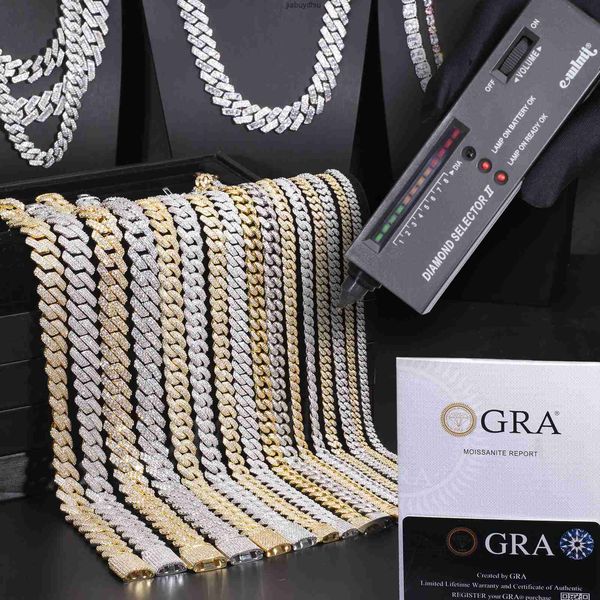 pass diamond tester vvs moissanite chain 100% 925 sterling silver 10mm cuban luxury hip hop men jewelry
pass diamond tester vvs moissanite chain 100% 925 sterling silver 10mm cuban luxury hip hop men jewelry