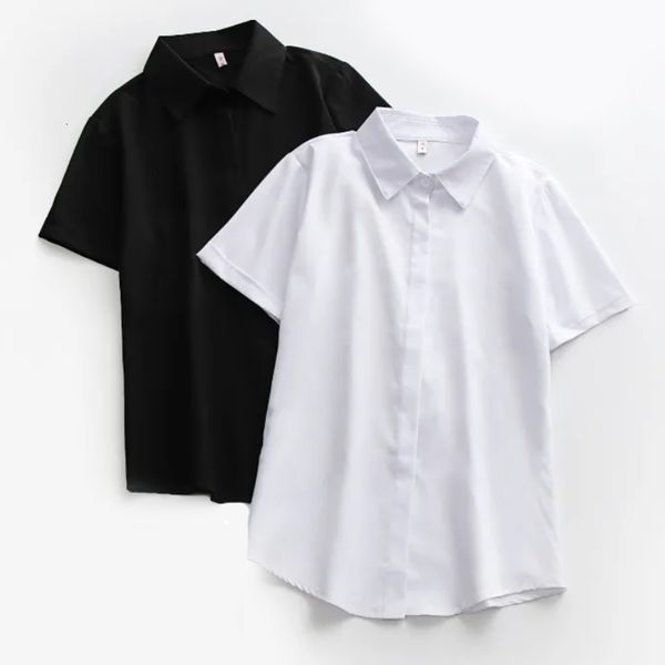 women's blouses shirts jmprs large size women white shirt summer short sleeve office ladies black button up loose solid casual blouse
women's blouses shirts jmprs large size women white shirt summer short sleeve office ladies black button up loose solid casual blouse
