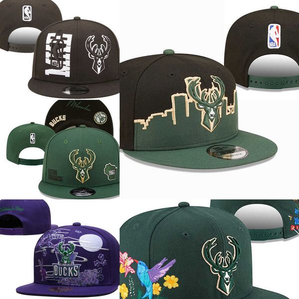 2023 snapbacks milwaukee''bucks''hats basketball sports caps adjustable fit hat, Black;white
2023 snapbacks milwaukee''bucks''hats basketball sports caps adjustable fit hat, Black;white