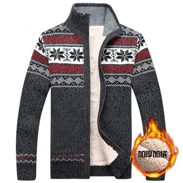 men's sweaters autumn winter quality sweater wool men casual thick fleece knitted cardigans 230826, White;black
men's sweaters autumn winter quality sweater wool men casual thick fleece knitted cardigans 230826, White;black