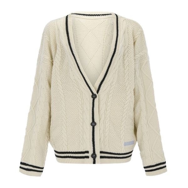 women's knits tees autumn women beige v-neck star embroidery cardigan casual loose sweater fashion temperament knitted jacket y2k stree, White
women's knits tees autumn women beige v-neck star embroidery cardigan casual loose sweater fashion temperament knitted jacket y2k stree, White