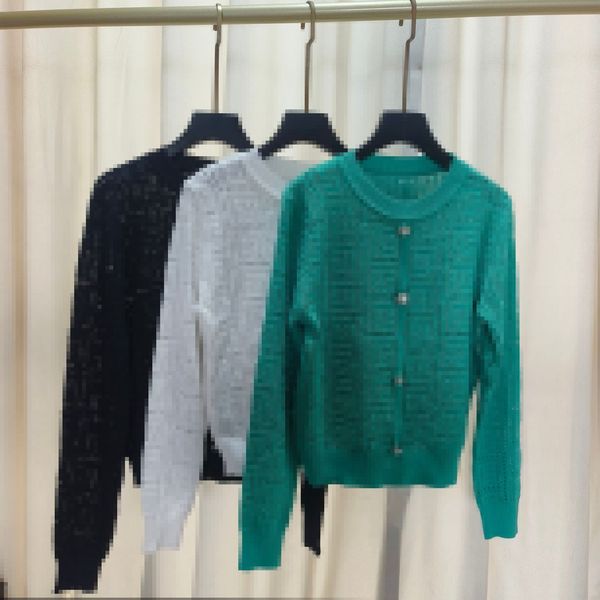 2023 black/white/green solid print women's cardigan brand same style women's sweaters dh002, White;black
2023 black/white/green solid print women's cardigan brand same style women's sweaters dh002, White;black