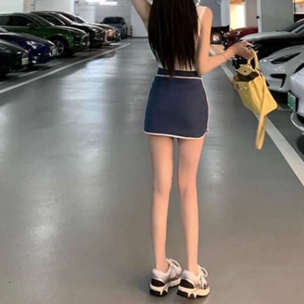 daily sportsful colored casual half length skirt summer womens high waist short butt covering, Black
daily sportsful colored casual half length skirt summer womens high waist short butt covering, Black