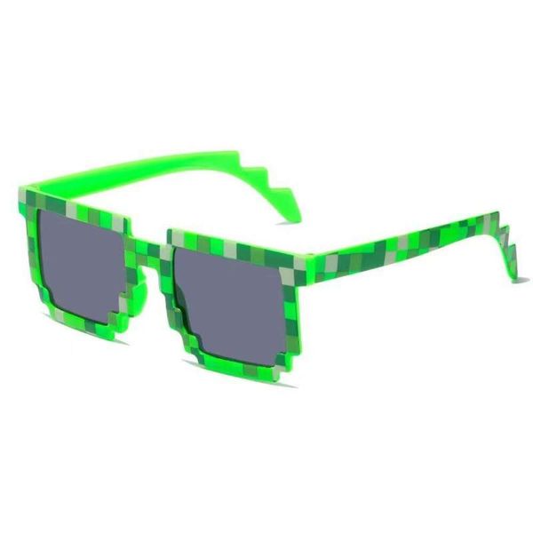 current cash checkered personality pixel colored sunglasses saike glasses party fashionable funny, White;black
current cash checkered personality pixel colored sunglasses saike glasses party fashionable funny, White;black