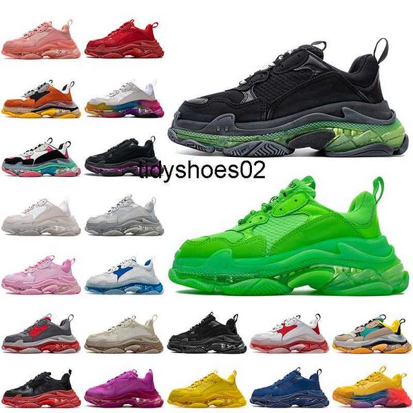 2021 triple s sneakers women mens loafers run shoes luxurys designers crystal bottoms pairs 17fw clear sole vintage white black volt red tra
2021 triple s sneakers women mens loafers run shoes luxurys designers crystal bottoms pairs 17fw clear sole vintage white black volt red tra