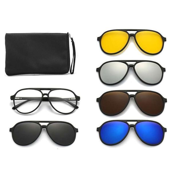 polarizer set magnetic clip on tl sunglasses driving myope personal glasses female ct, White;black
polarizer set magnetic clip on tl sunglasses driving myope personal glasses female ct, White;black