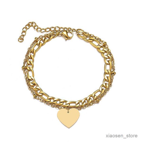 bracelets stainless steel chain bracelet new trendy classic heart-shaped bracelets pendant for men women jewelry friends gifts r230828, Golden;silver
bracelets stainless steel chain bracelet new trendy classic heart-shaped bracelets pendant for men women jewelry friends gifts r230828, Golden;silver