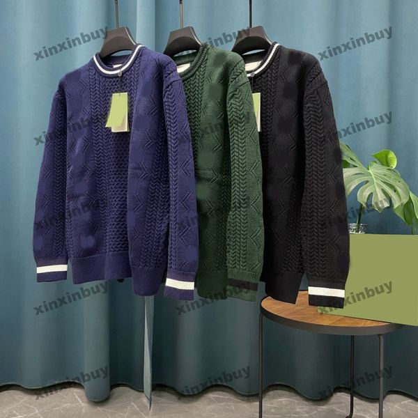 xinxinbuy men women designer sweatshirt paris double letter hollow out loose green gray blue black white s-2xl, Black;brown
xinxinbuy men women designer sweatshirt paris double letter hollow out loose green gray blue black white s-2xl, Black;brown