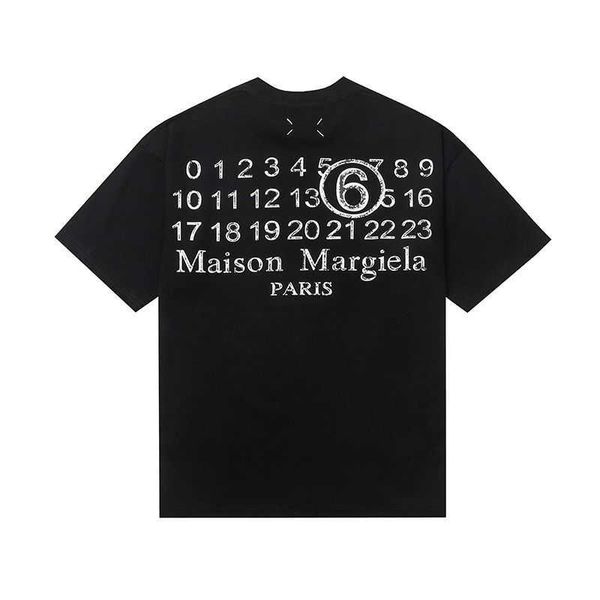 mm6 designer new t summer shirt magilla margielas simple four corner hand stitching embroidery print short sleeve loose relaxed mens and wom, White;black
mm6 designer new t summer shirt magilla margielas simple four corner hand stitching embroidery print short sleeve loose relaxed mens and wom, White;black