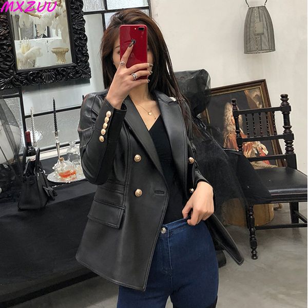 womens leather faux young suit jackets coat women slim genuine sheepskin long sleeve midlength blackapricot casacos feminino 230828, Black
womens leather faux young suit jackets coat women slim genuine sheepskin long sleeve midlength blackapricot casacos feminino 230828, Black