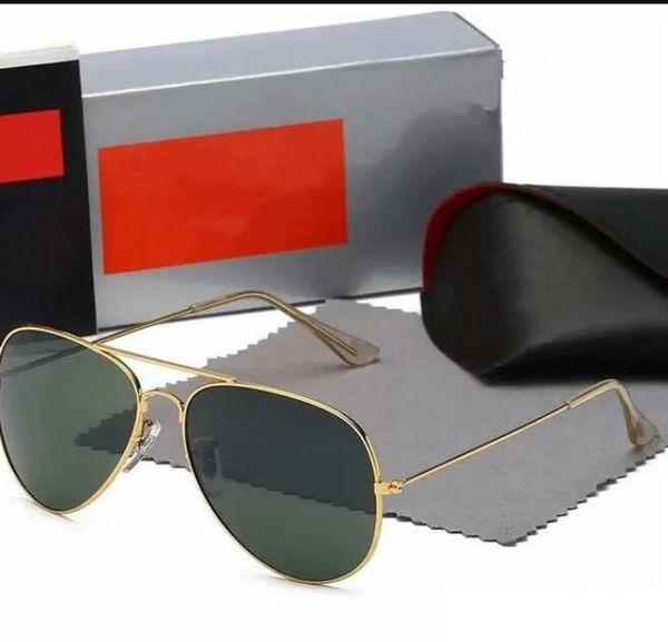 designer pilot 3025r sunglasses men's glasses women's uv400 protective cover true glass lens gold metal frame driving fishing sung, White;black
designer pilot 3025r sunglasses men's glasses women's uv400 protective cover true glass lens gold metal frame driving fishing sung, White;black