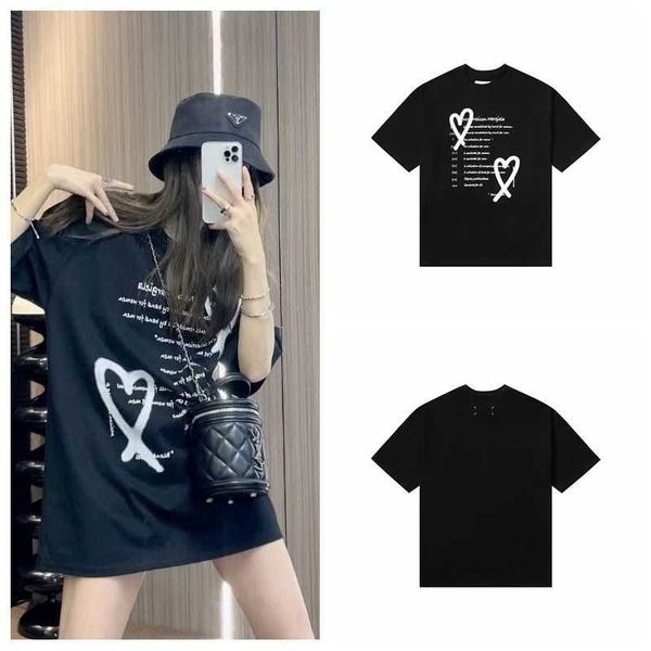 of correct designer mm6 t version shirt margielas magilla american embroidery hollow out adhesive strip letter short sleeved loose fitting m, White;black
of correct designer mm6 t version shirt margielas magilla american embroidery hollow out adhesive strip letter short sleeved loose fitting m, White;black