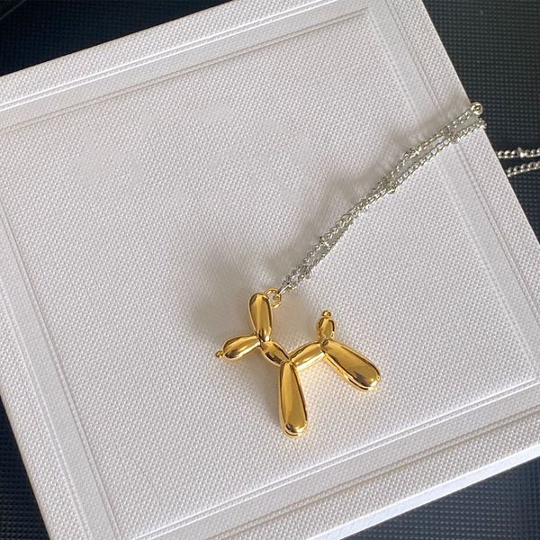 luxury designer necklace gold balloon dog pendant necklace d esigner necklace fashionable birthday gift design jewelry, Silver
luxury designer necklace gold balloon dog pendant necklace d esigner necklace fashionable birthday gift design jewelry, Silver