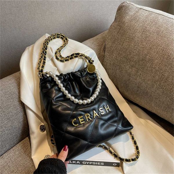 luxury handbags sale new small fragrant women's shoulder fashionable collar pearl chain medium tote bag lazy garbage
luxury handbags sale new small fragrant women's shoulder fashionable collar pearl chain medium tote bag lazy garbage