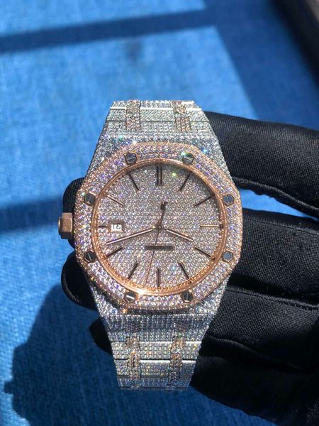 fk0e wristwatch rose gold mixed sier diamond roman numerals luxury mens icing cubic zirconia watch with boxjtjj, Silver
fk0e wristwatch rose gold mixed sier diamond roman numerals luxury mens icing cubic zirconia watch with boxjtjj, Silver