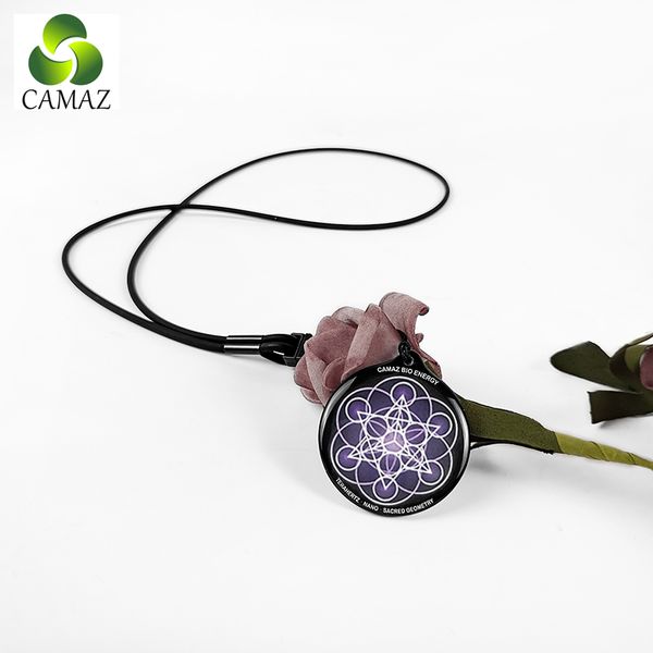 camaz terahertz bio energy card new me one nume card round circle purple black tarjeta cuantica nume now tarjeta nume now custom logo size