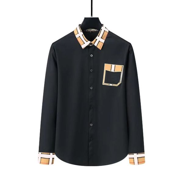 designer long sleeve shirt business fashion casual shirt brand men's checkered stripe shirt spring/summer slim fit shirt men's shi, White;black
designer long sleeve shirt business fashion casual shirt brand men's checkered stripe shirt spring/summer slim fit shirt men's shi, White;black
