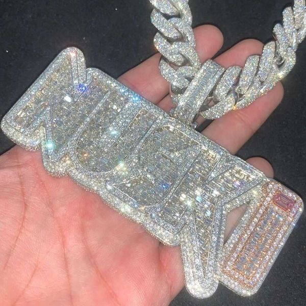nuski design two tone 3d fully iced out emerald diamonds hand setting custom pendant sier jewelry, Silver
nuski design two tone 3d fully iced out emerald diamonds hand setting custom pendant sier jewelry, Silver