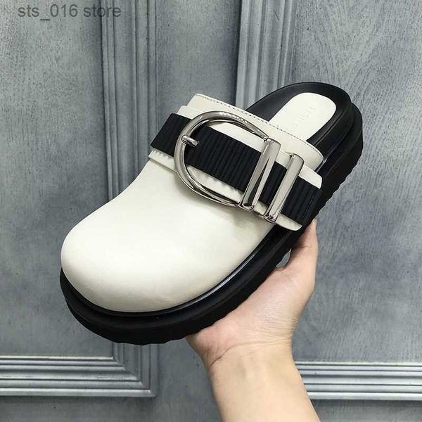 slippers women slippers 2023 summer fashion closed toe leather shoes loafers high platform black heels mules ytmtloy wedges indoor t230824
slippers women slippers 2023 summer fashion closed toe leather shoes loafers high platform black heels mules ytmtloy wedges indoor t230824