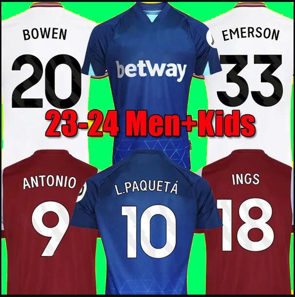 new thailand 23 24 bowen soccer jerseys benrahma paqueta 2023 2024 ward prowse antonio home west hams away 3rd football shirt zouma uniteds, Black;yellow
new thailand 23 24 bowen soccer jerseys benrahma paqueta 2023 2024 ward prowse antonio home west hams away 3rd football shirt zouma uniteds, Black;yellow