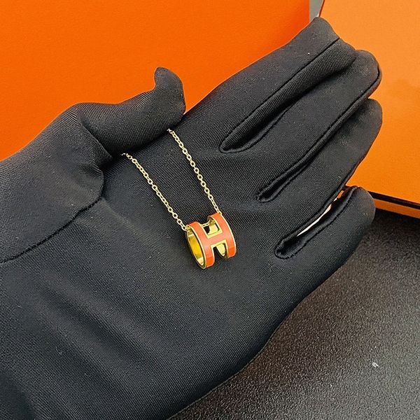 luxury h pendant necklaces designer classic women letter necklace luxury design jewelry colorfast hypoallergenic with gift box 11pb#, Silver
luxury h pendant necklaces designer classic women letter necklace luxury design jewelry colorfast hypoallergenic with gift box 11pb#, Silver