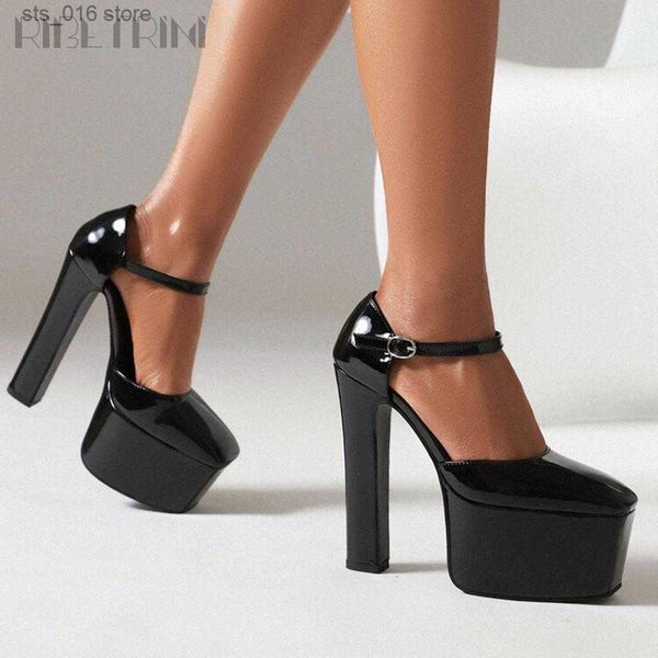 dress shoes brand new female high heels pumps buckle square toe platform shoes elegant design stylish dress cosplay women's pumps t2308, Black
dress shoes brand new female high heels pumps buckle square toe platform shoes elegant design stylish dress cosplay women's pumps t2308, Black