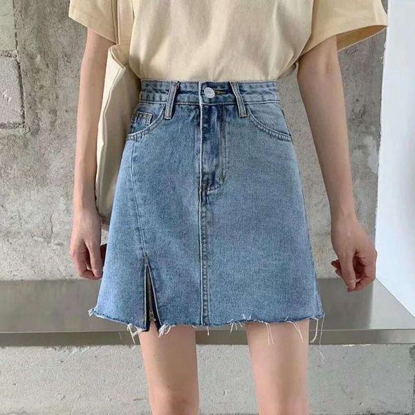 anti revealing skirt for a small girl high waist slim design denim summer word, Black
anti revealing skirt for a small girl high waist slim design denim summer word, Black