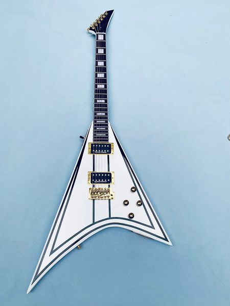 electric guitar, randy rhoads v flying, white
electric guitar, randy rhoads v flying, white